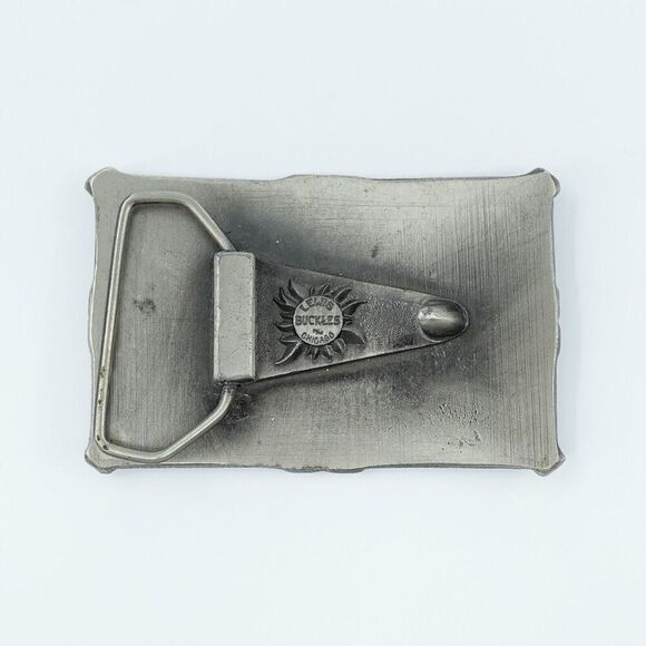 Vintage Curtis Baby Ruth Belt Buckle Lewis Buckles Chicago Silver Tone Candy Bar - Picture 2 of 9